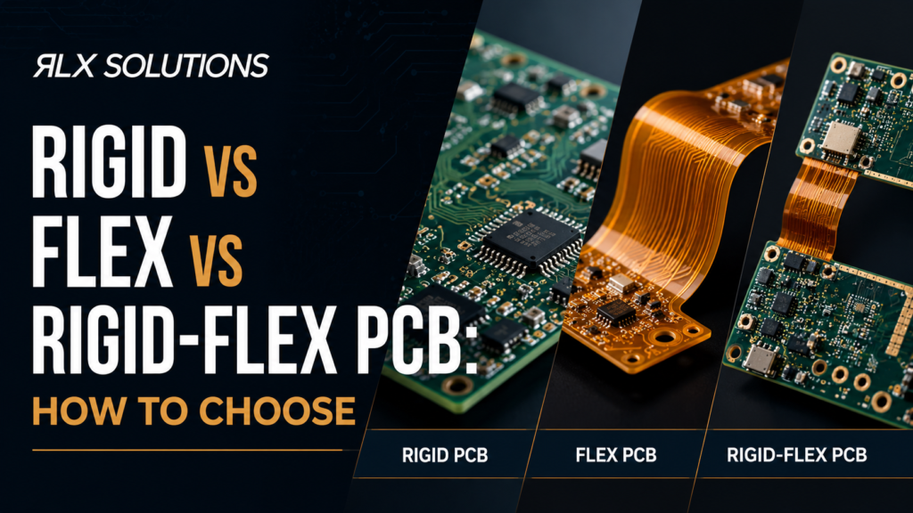 Rigid vs Flex vs Rigid-Flex PCB: How to Choose