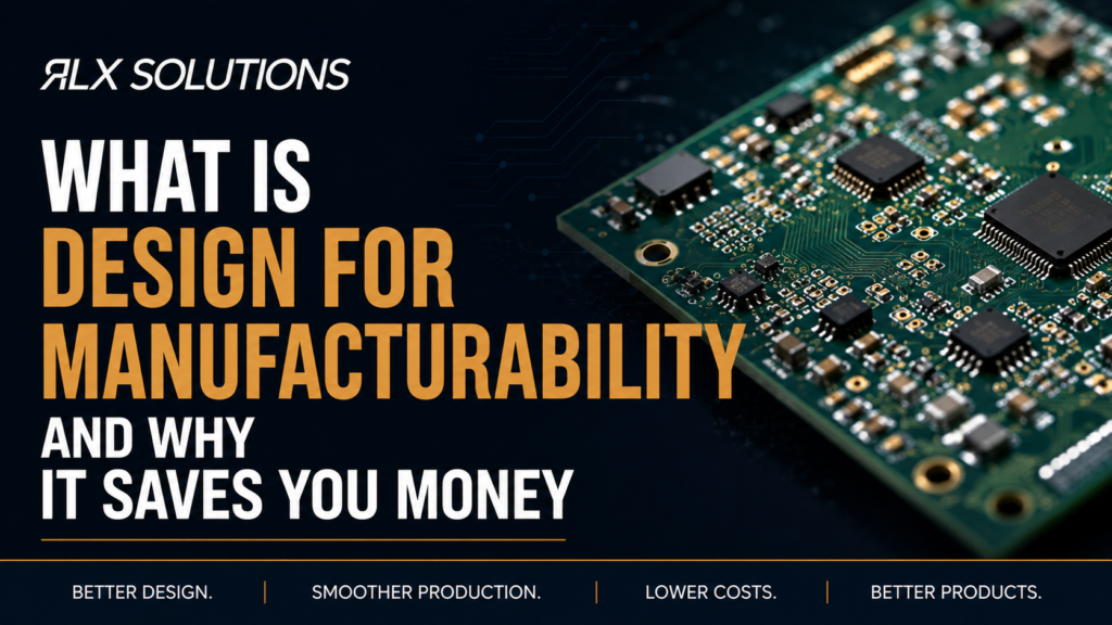 What Is Design for Manufacturability and Why It Saves You Money